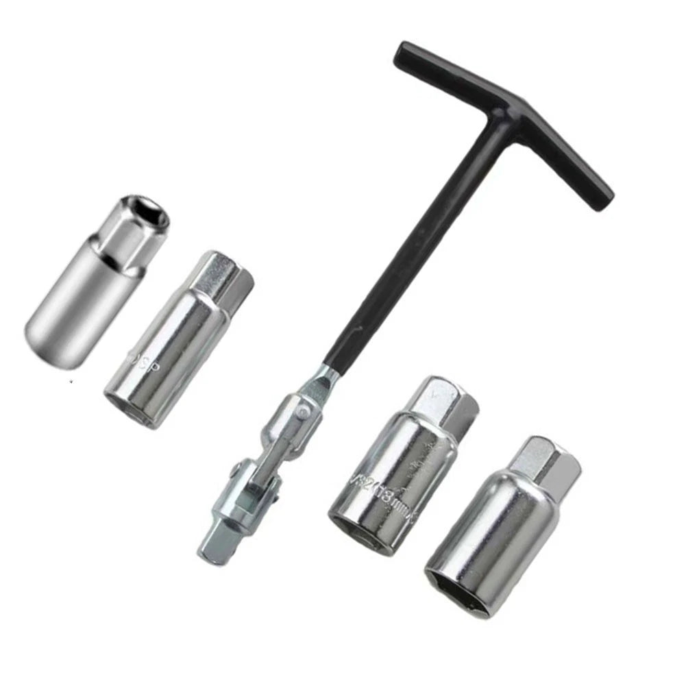 T Handle Spark Socket Wrench Set 14mm 16mm 18mm 21mm for Various Vehicles