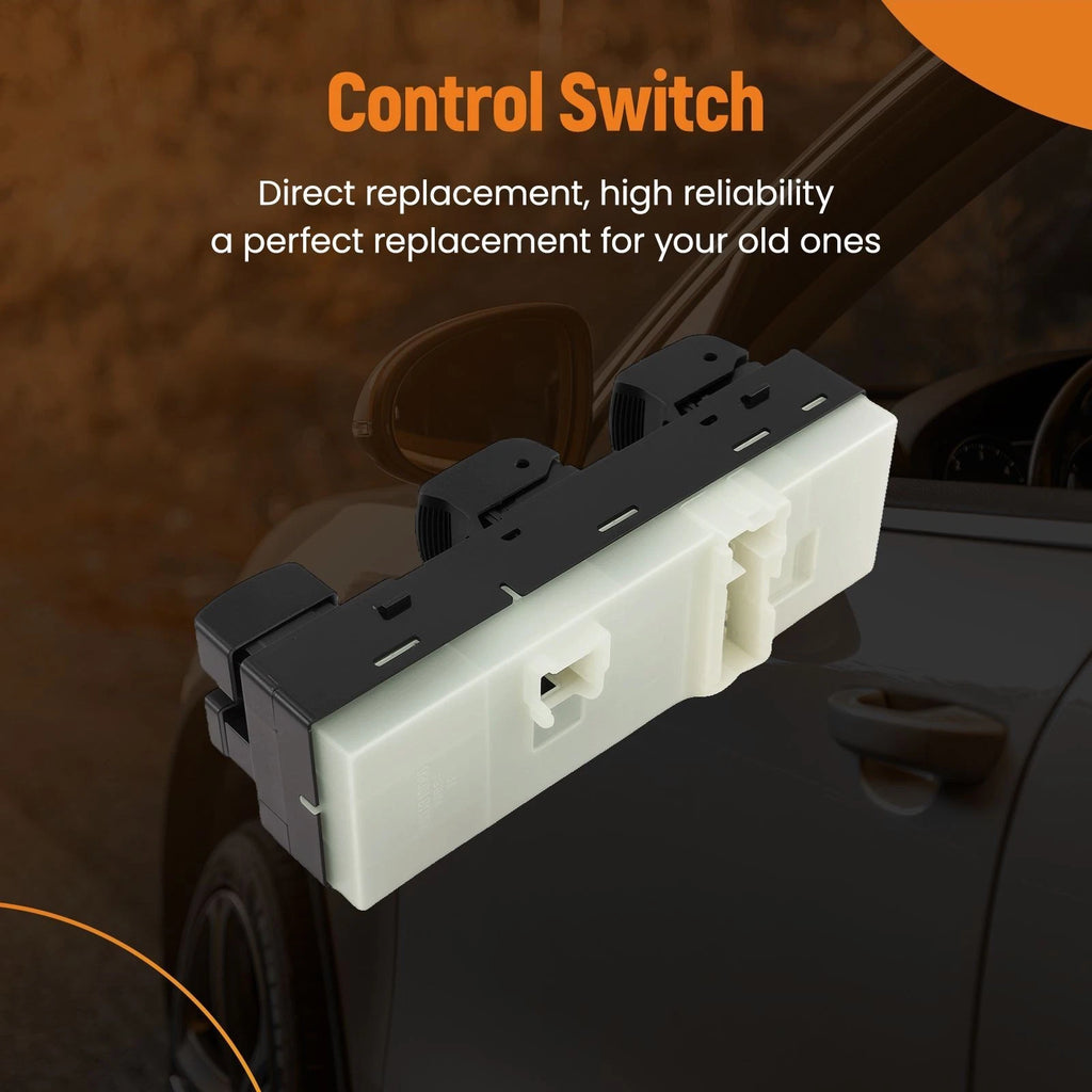 Door Window Control Switch Left Front for Nissan Versa (2012–2019) 254013AA1B