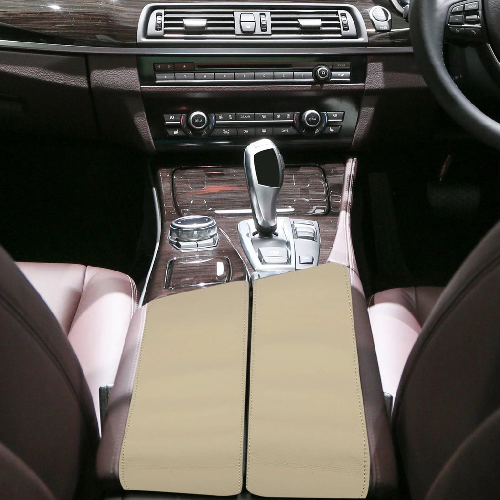 Center Console Lid Armrest Cover Protector Pair for BMW X5 X6 (2007–2013)