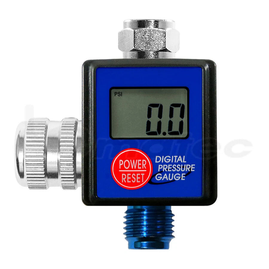 Digital Spray Gun Air Pressure Gauge with Water Separator Filter Tool