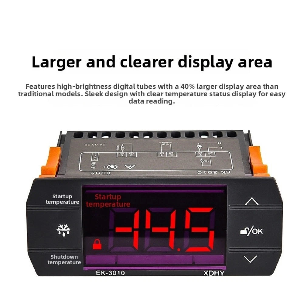 EK3030 Temperature Controller for Refrigeration (IP65, 10A/220VAC)
