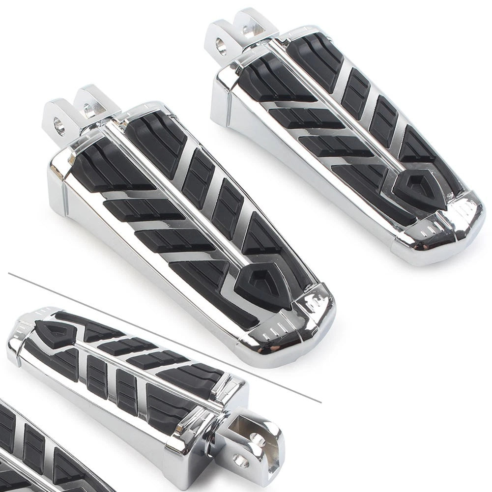 Chrome Footpegs for Honda CBR900RR, VFR800 (1992–2001) Pair