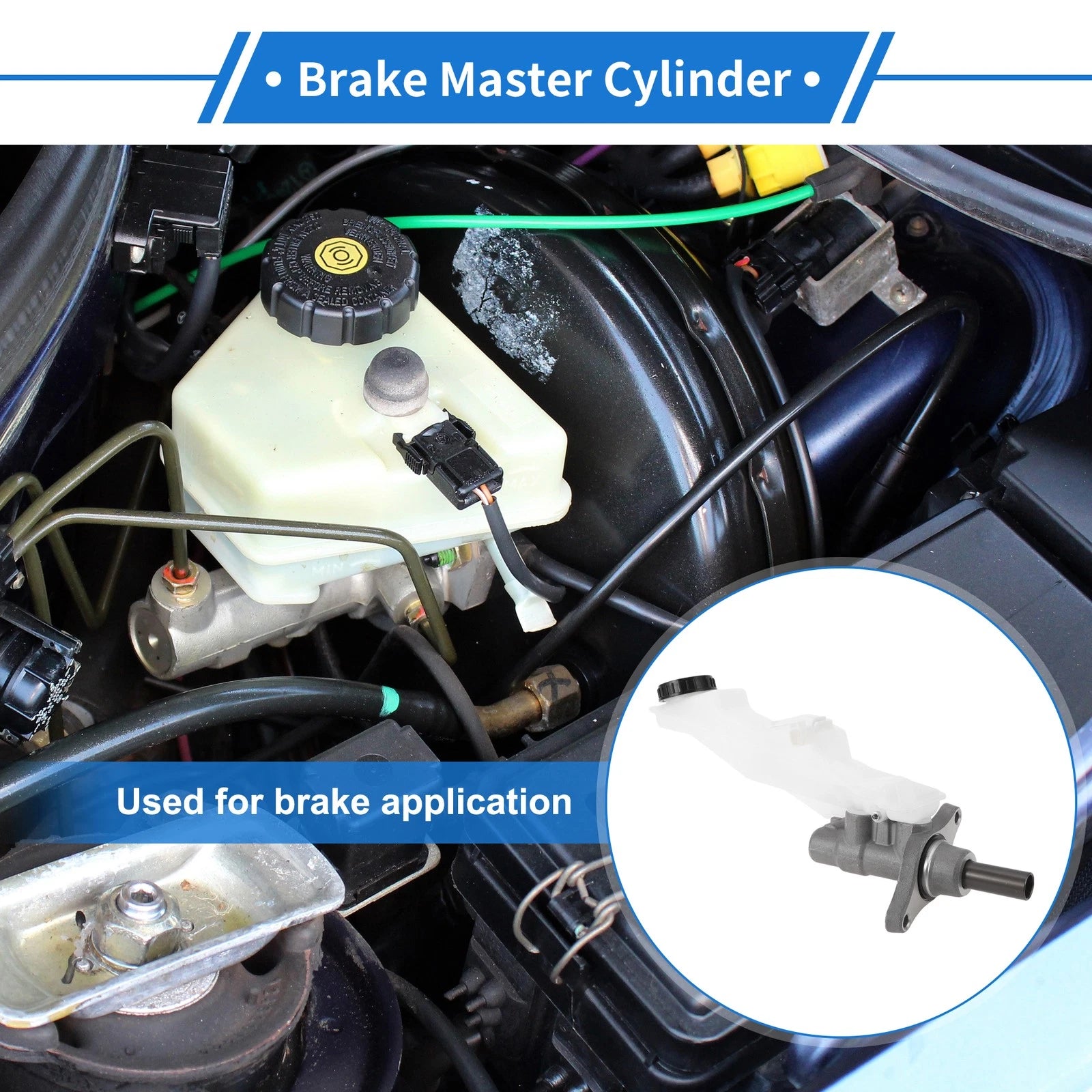 Brake Master Cylinder with Reservoir Replacement for Mazda CX-5 (2013–2021)