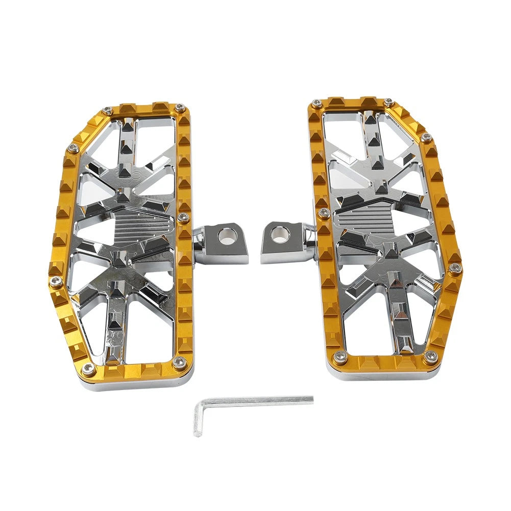 Rear Passenger Footpeg Footrest for Harley Road King Electra Glide