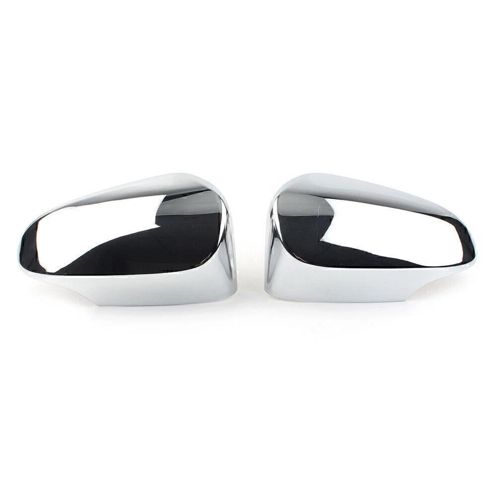 Chrome Mirror Caps for Toyota Corolla E170 (2014–2016)