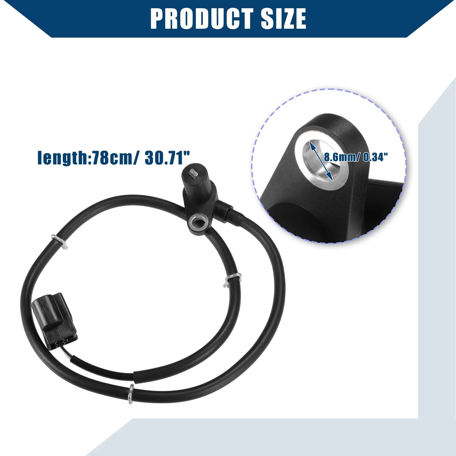 ABS Wheel Speed Sensor MR493456 for Mitsubishi Lancer EVO (1996–2003)
