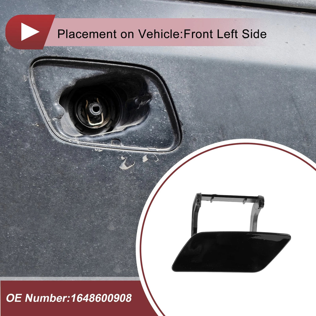 Front Left Bumper Trim Nozzle Cover Replacement for Mercedes-Benz ML350 (2012–2015)