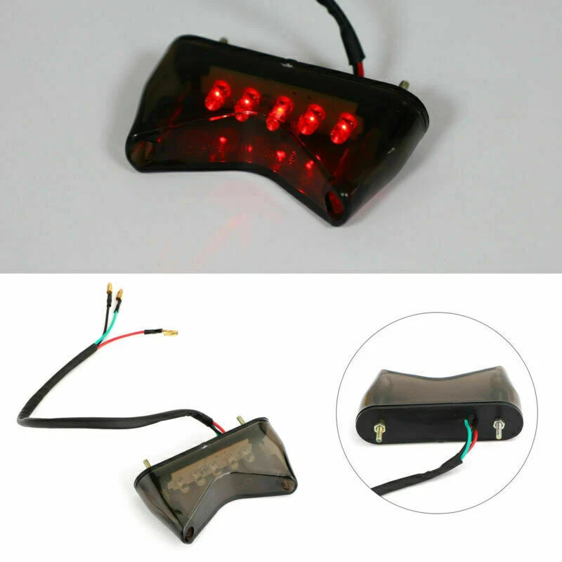 1x ABS Rear Brake Running Tail Light for Universal Motorcycle (Chopper Bobber)