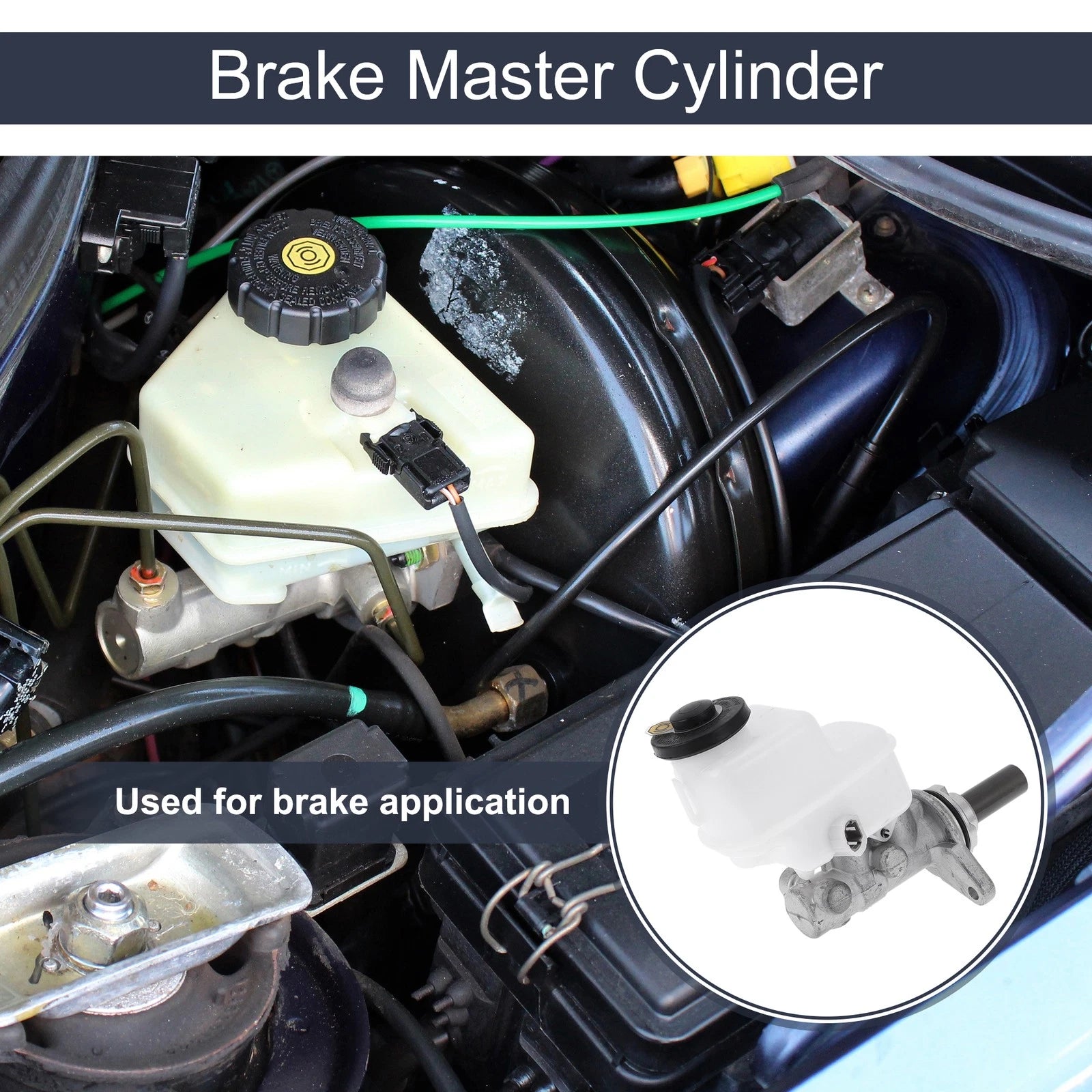 Brake Master Cylinder with Reservoir Replacement for Toyota RAV4 (2006–2018)