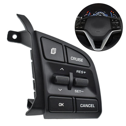 For Hyundai For Tucson Switch Button Steering Wheel Quick Installation