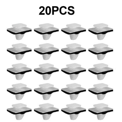 20Pcs Clip Rivet Clips for Body Moulding