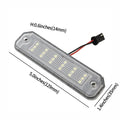 LED White License Plate Light for X2