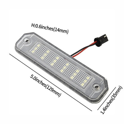 LED White License Plate Light for X2