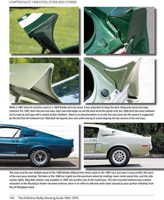 Shelby Mustang Originality Guide for Mustang (1965–1970)