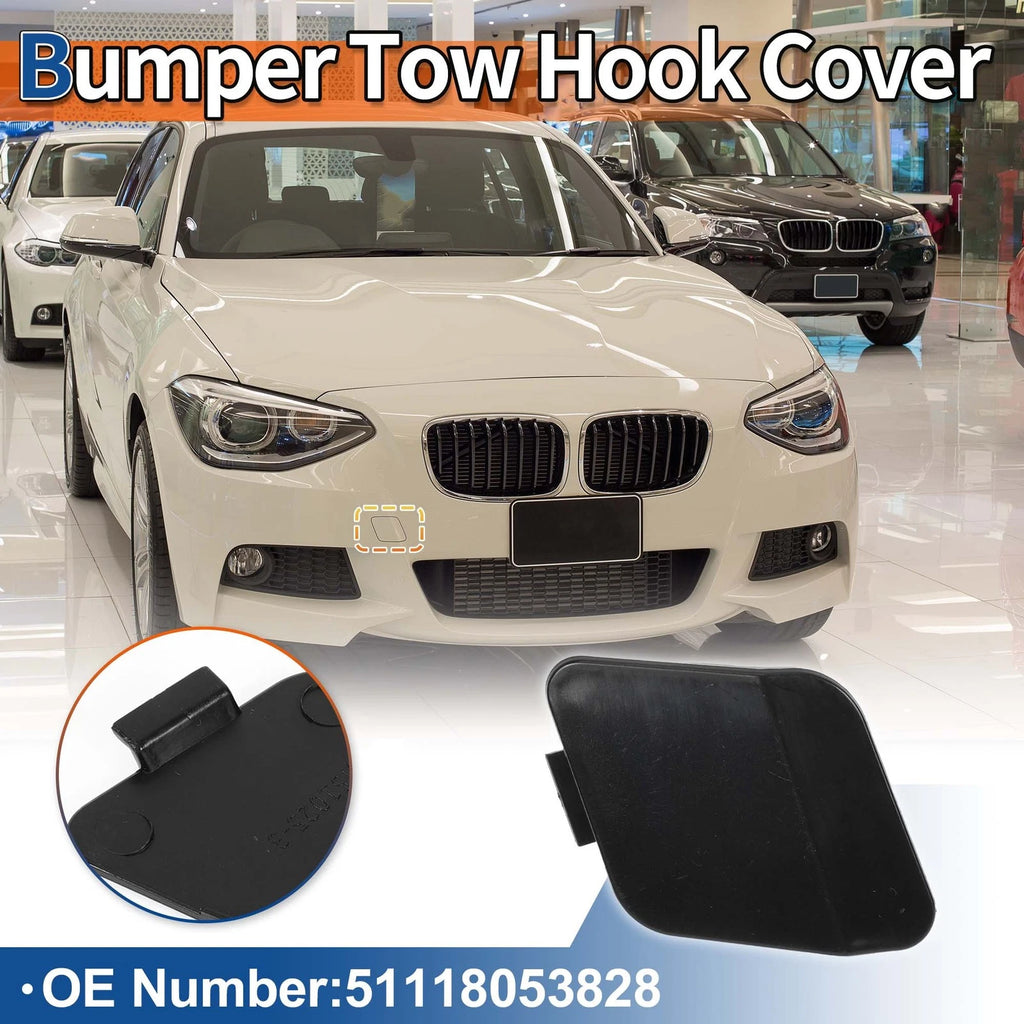 Front Car Bumper Tow Hook Cover Replacement for BMW 114i (2012–2014)