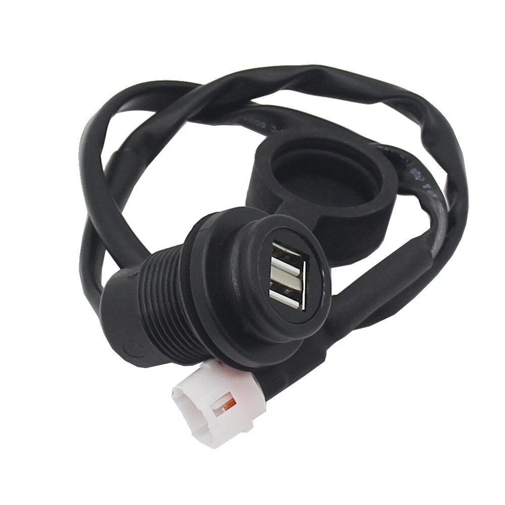Dual USB Charger Plug Socket Adapter for Yamaha MT09 (2018–2021)