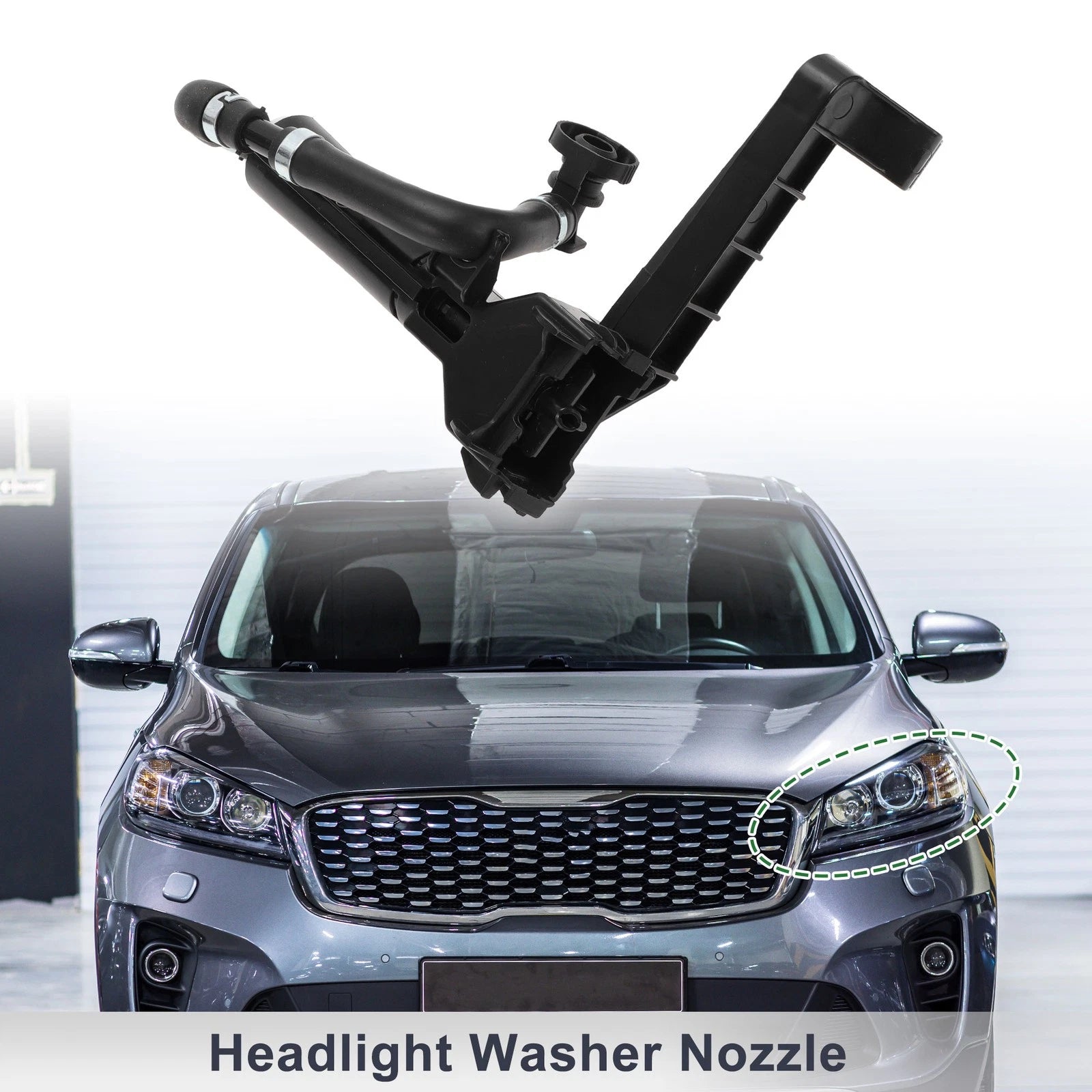 Front Driver Side Headlight Washer Nozzle for Lexus RX350 (2007–2015) No.8520848040