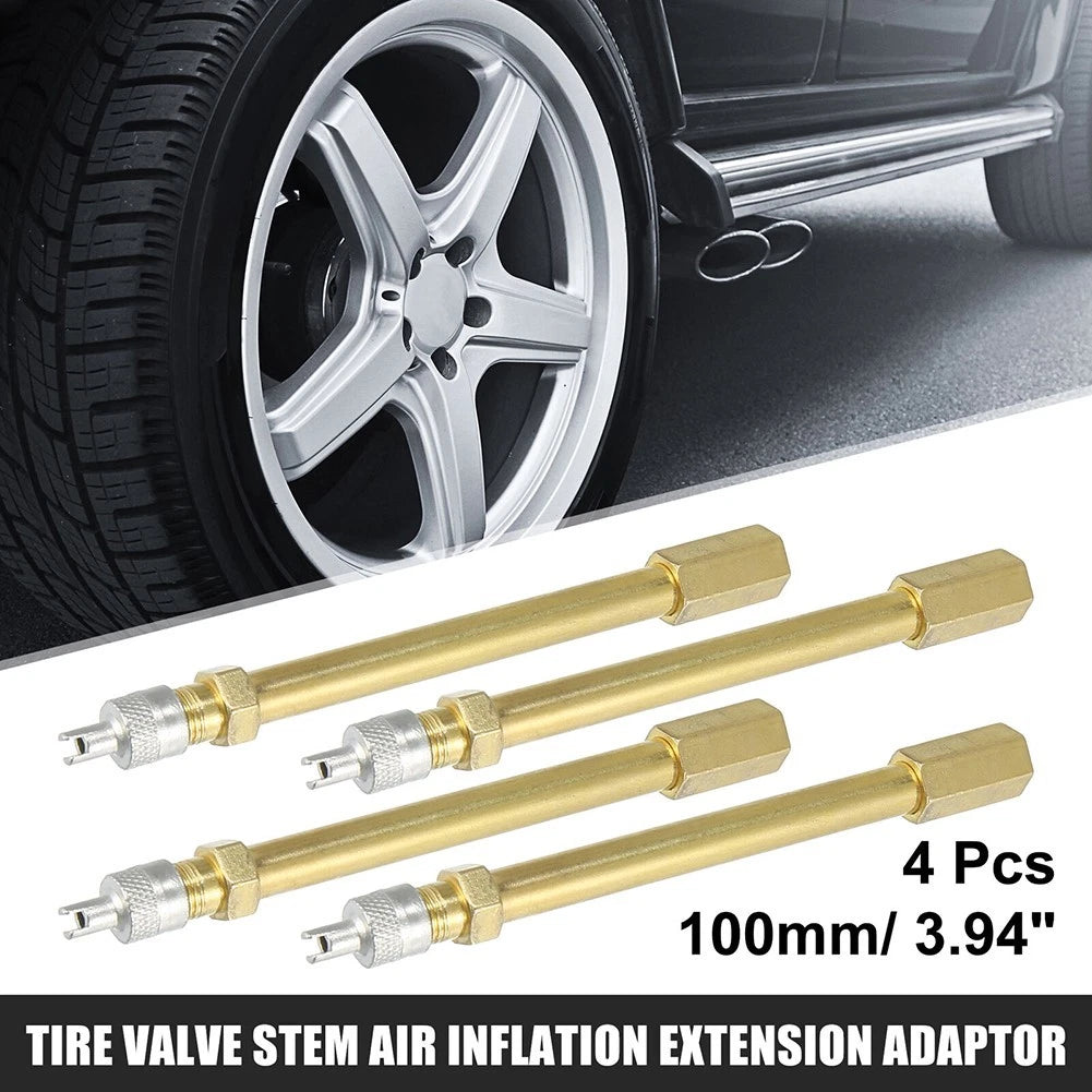 Tire Valve Extender Stem Extension Adapter for Various Vehicles