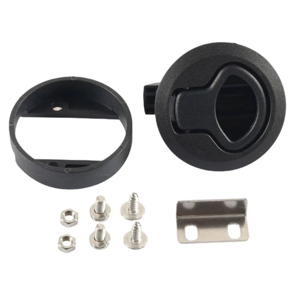 Set of 4 Non-Locking Flush Pull Slam Latch for RV Boat Deck Hatch