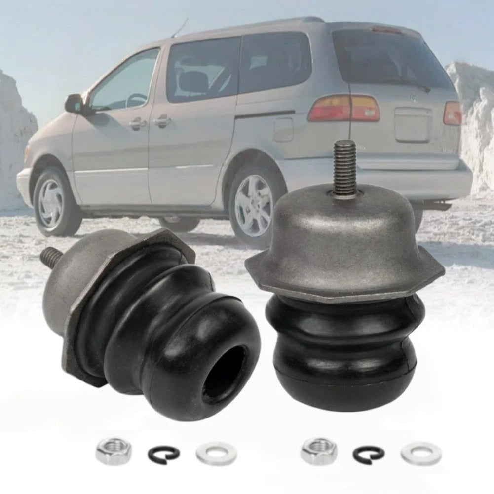 Rear Bump Stops Set for Toyota For Sienna 1998-2003 Direct Replacement 4PCS