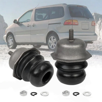 Rear Bump Stops Set for Toyota For Sienna 1998-2003 Direct Replacement 4PCS