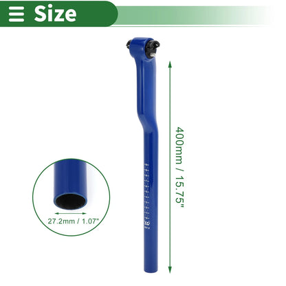 27.2mm Height Adjustable Bike Seat Post for Universal Fit (27.2x400mm)