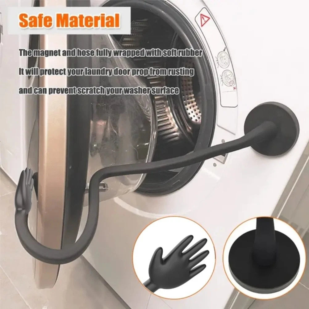 Portable Door Support for Washing Machines (Flexible Silicone Aid)