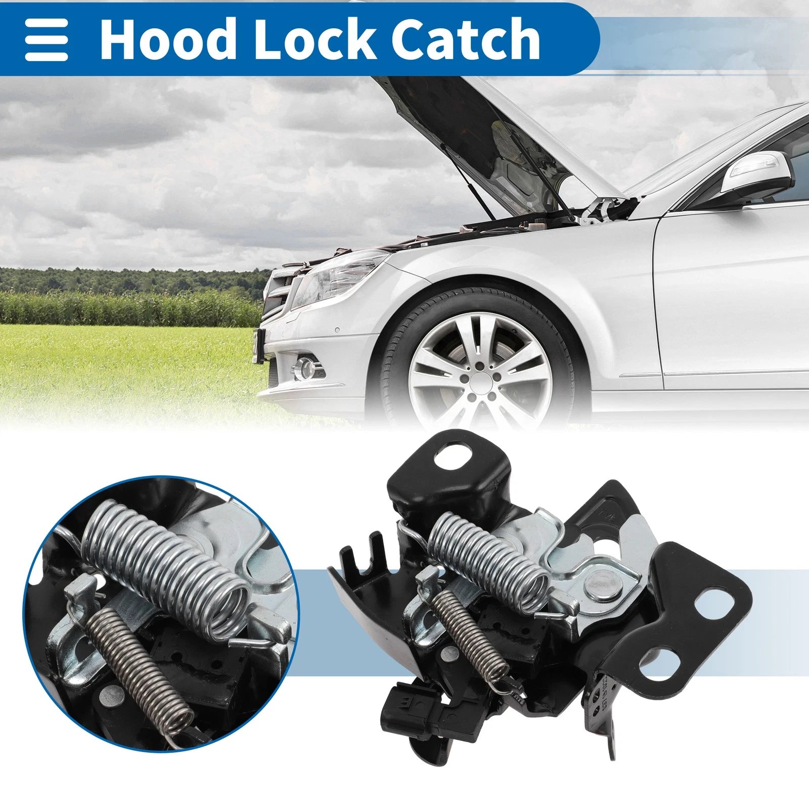 Hood Latch Assembly for Honda Accord 2018–2022 Replacement