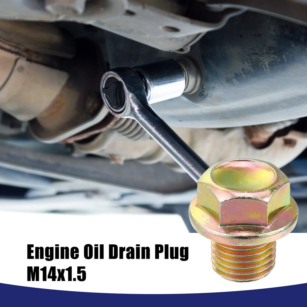 Engine Oil Drain Plug M14x1.5 Replacement for Mitsubishi Lancer (2002–2014)