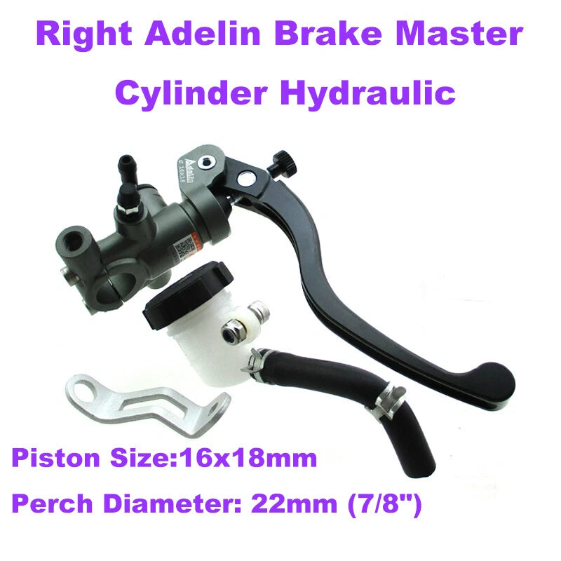 Brake Master Cylinder for Motorcycle (16x18mm Piston)