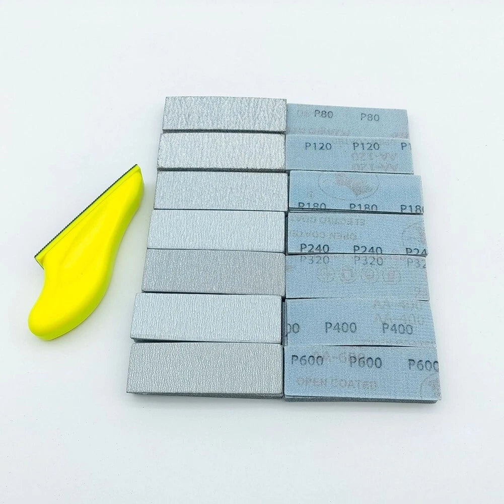 Sandpaper for Detailed Craft Projects 25x90mm Size with Multiple Grits