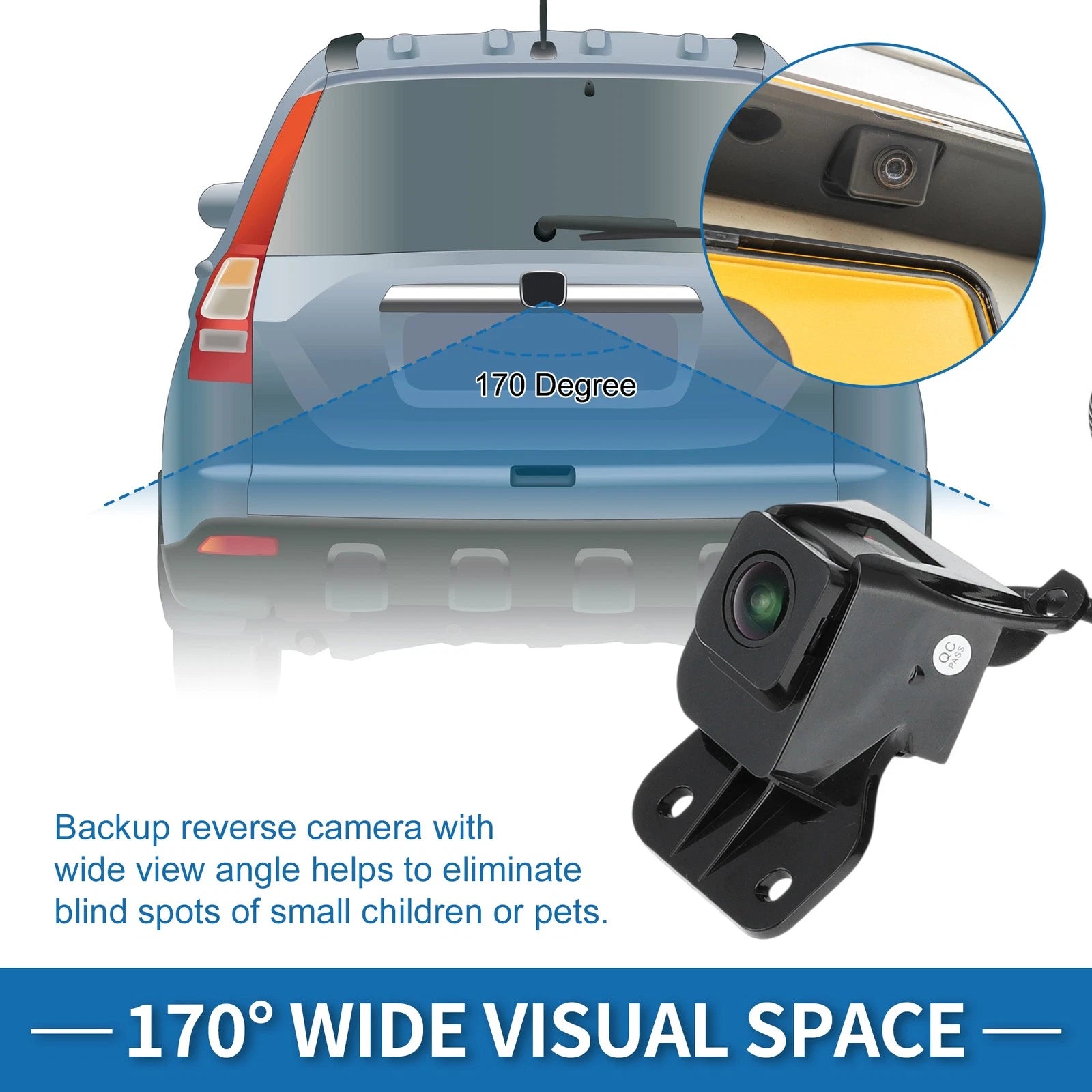 Rear View Park Assist Camera Replacement for Chevrolet Silverado Sierra (2010–2013)