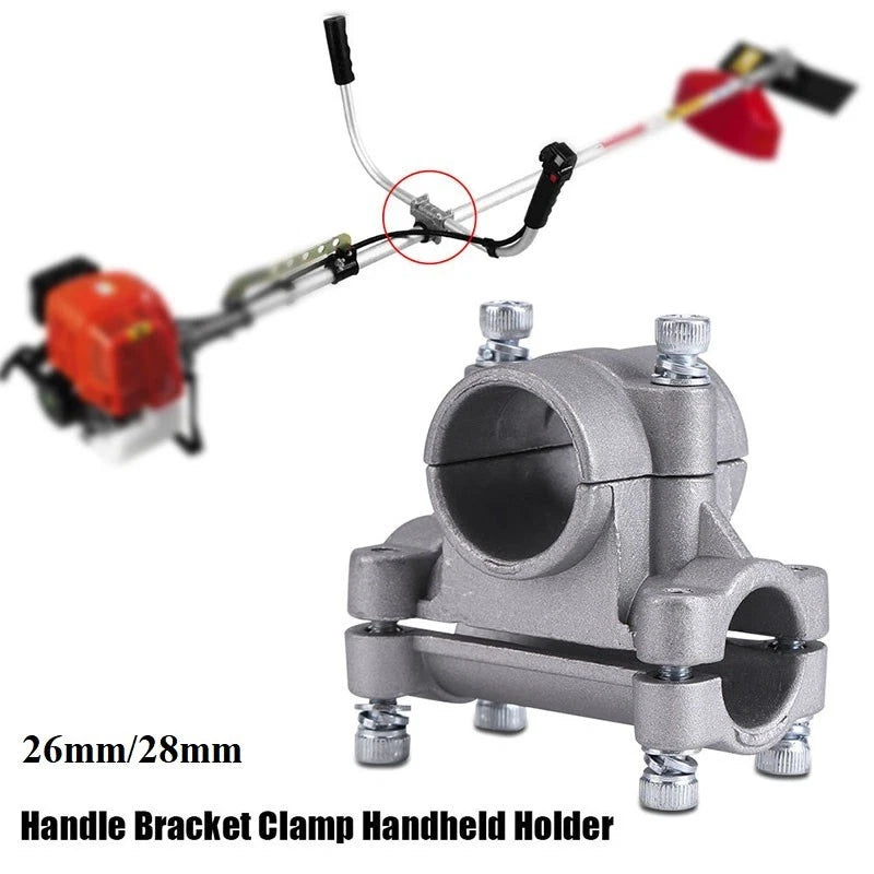 Lawn Mower Handle Holder for Trimmer (Aluminium Alloy, Space Saving)