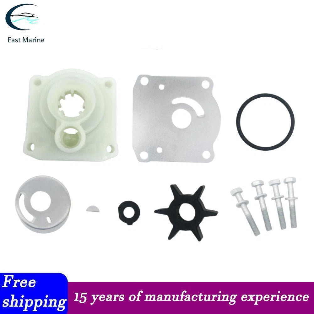 Water Pump Impeller Repair Kit for Yamaha 25HP Outboard (4-Stroke) (61N-W0078-11-00)