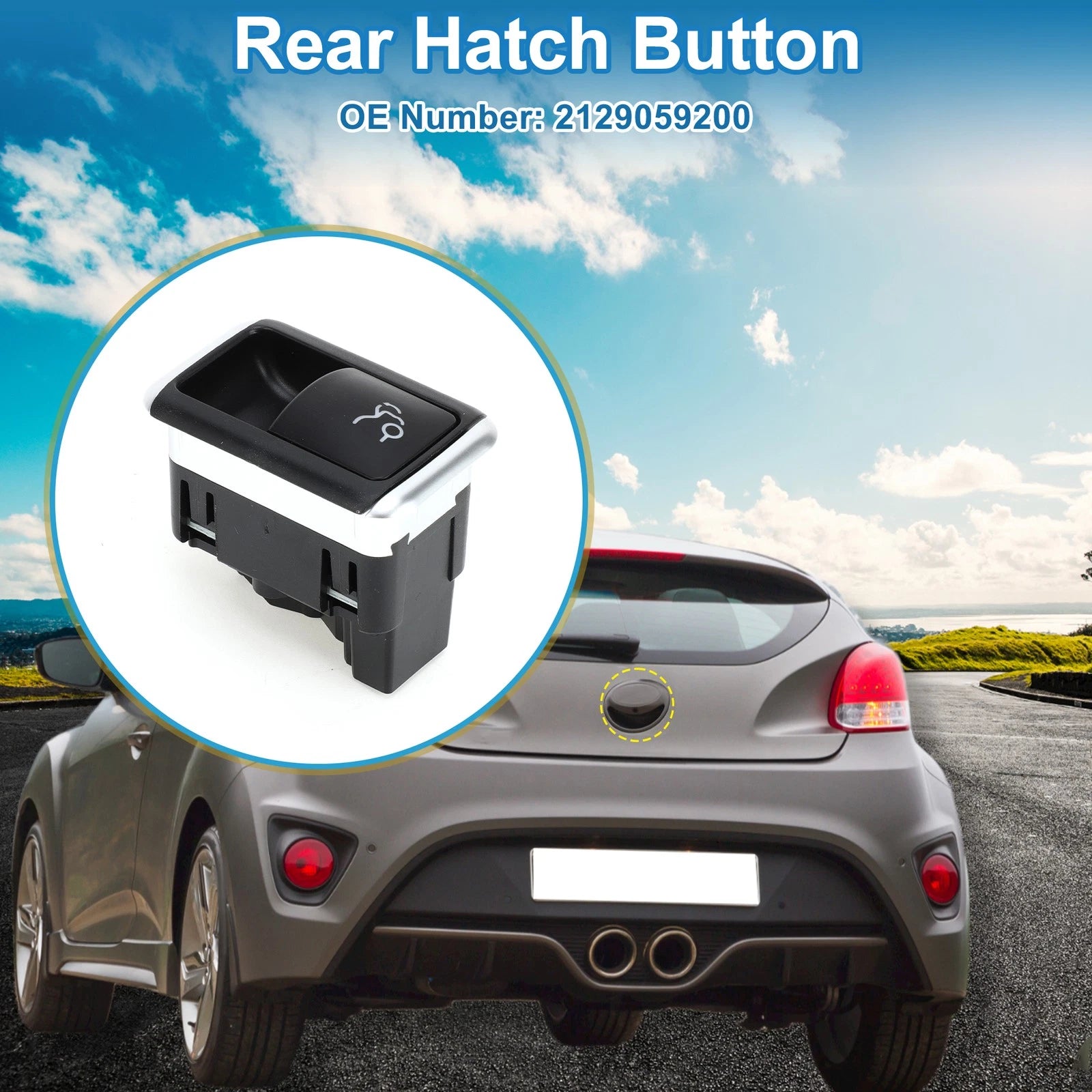 Trunk Release Switch Replacement for Mercedes-Benz C180 (2013–2015)
