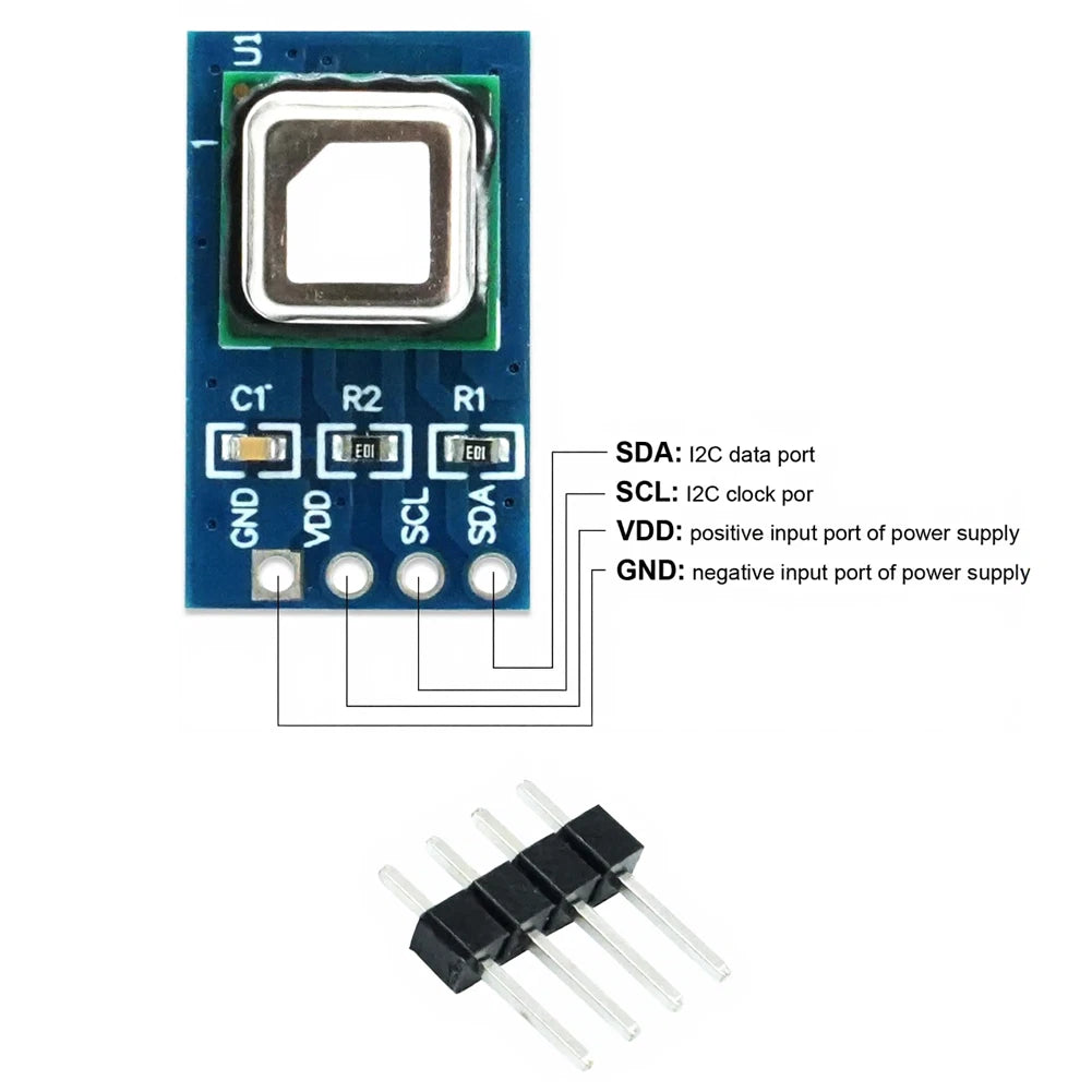 Miniature Sensor Module SCD41 for Automotive Applications (400-5000 ppm)