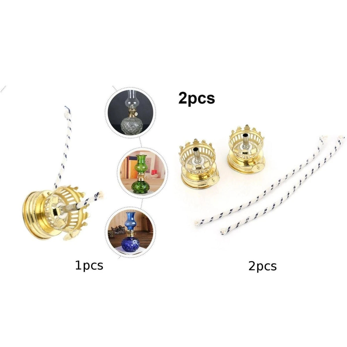 Burner Holder Replacement Parts for 3-4mm Round Burners