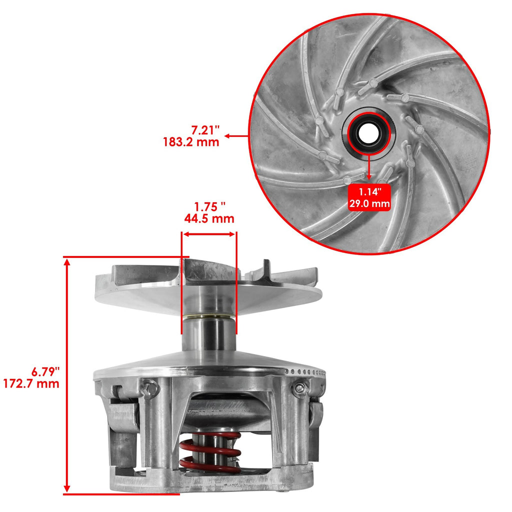 Clutch Assembly Primary Drive Complete with Tool for Polaris (2014–2016)