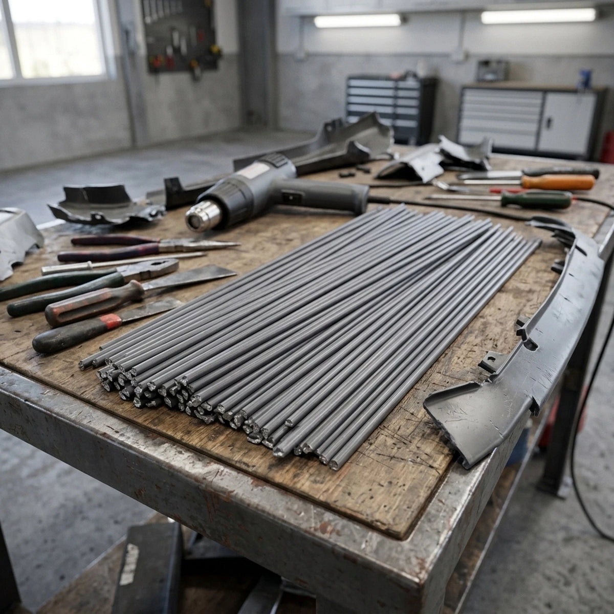 50Pcs Welding Rods for Car Bumper Repair (200mm)