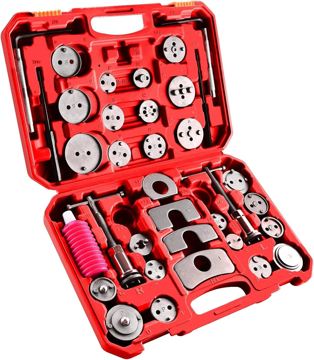 35pc Disc Brake Piston Caliper Compressor Tool Kit for Universal