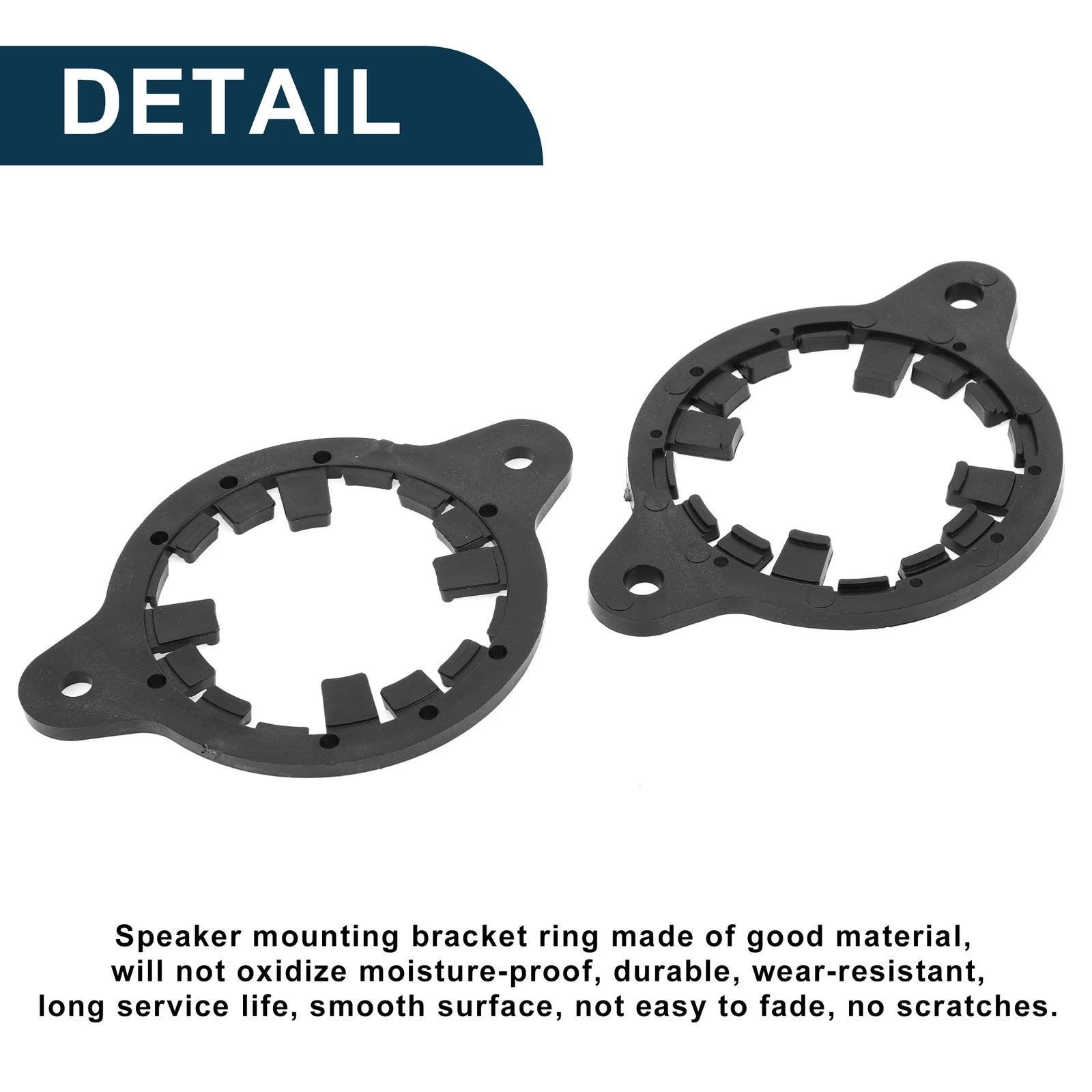 2X Speaker Spacer Ring Adapter for Toyota
