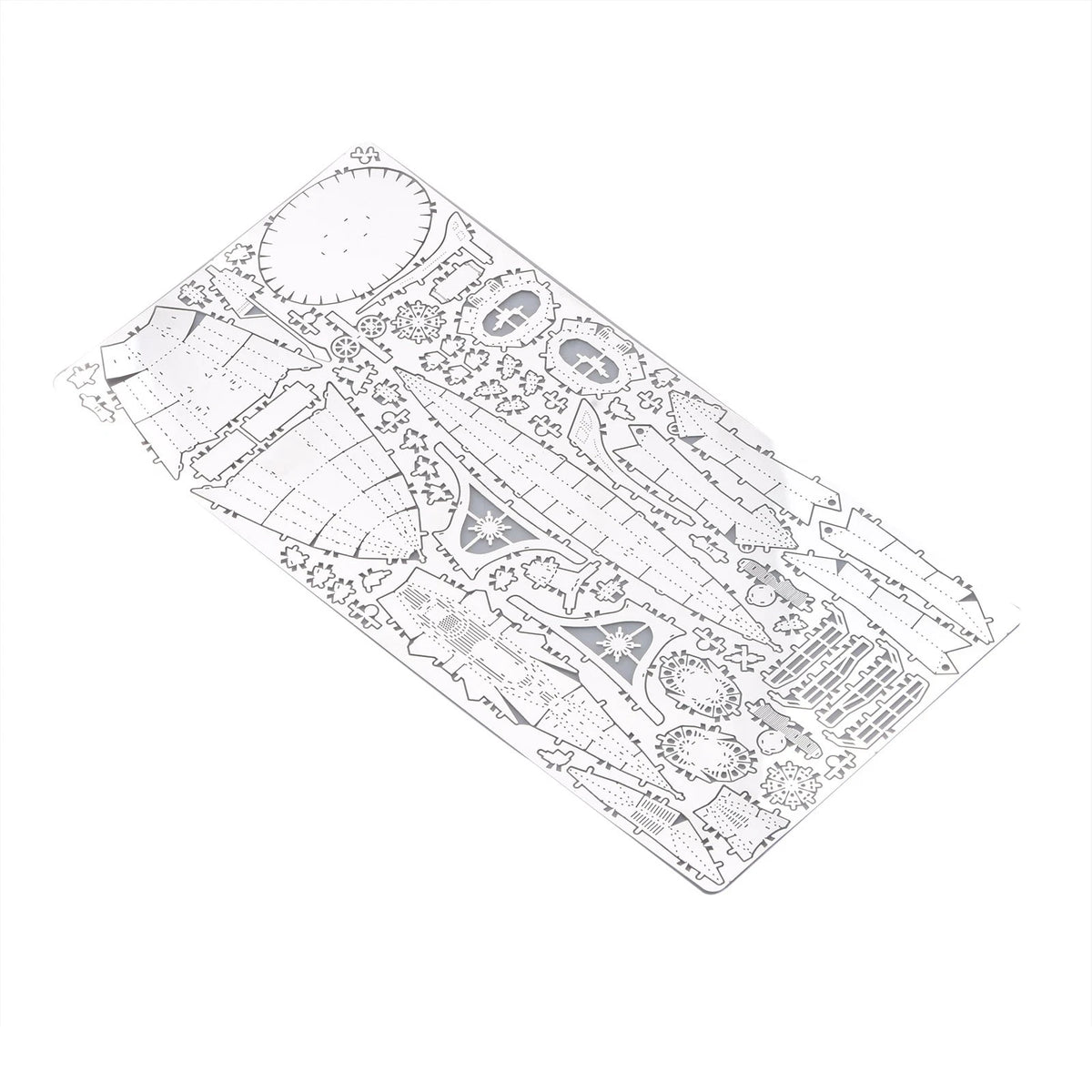 3D Metal Nautilus Nuclear Submarine Model Kit (Unassembled)