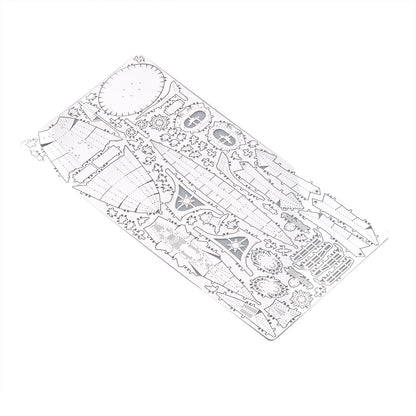 3D Metal Nautilus Nuclear Submarine Model Kit (Unassembled)