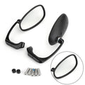 Pair of Round Rear View Mirrors for Universal Motorcycle (8mm 10mm)