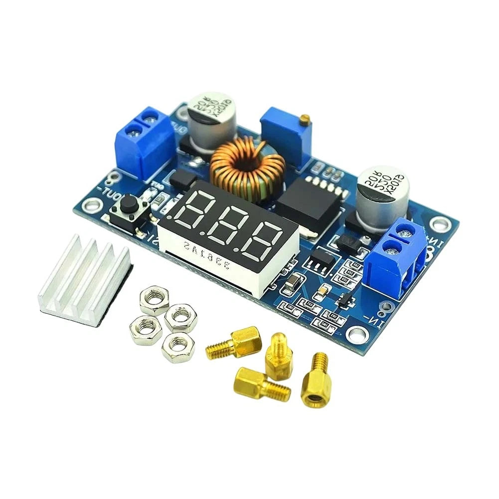 XL4015 DC-DC Step Down Power Module 5A 75W with LED Voltmeter