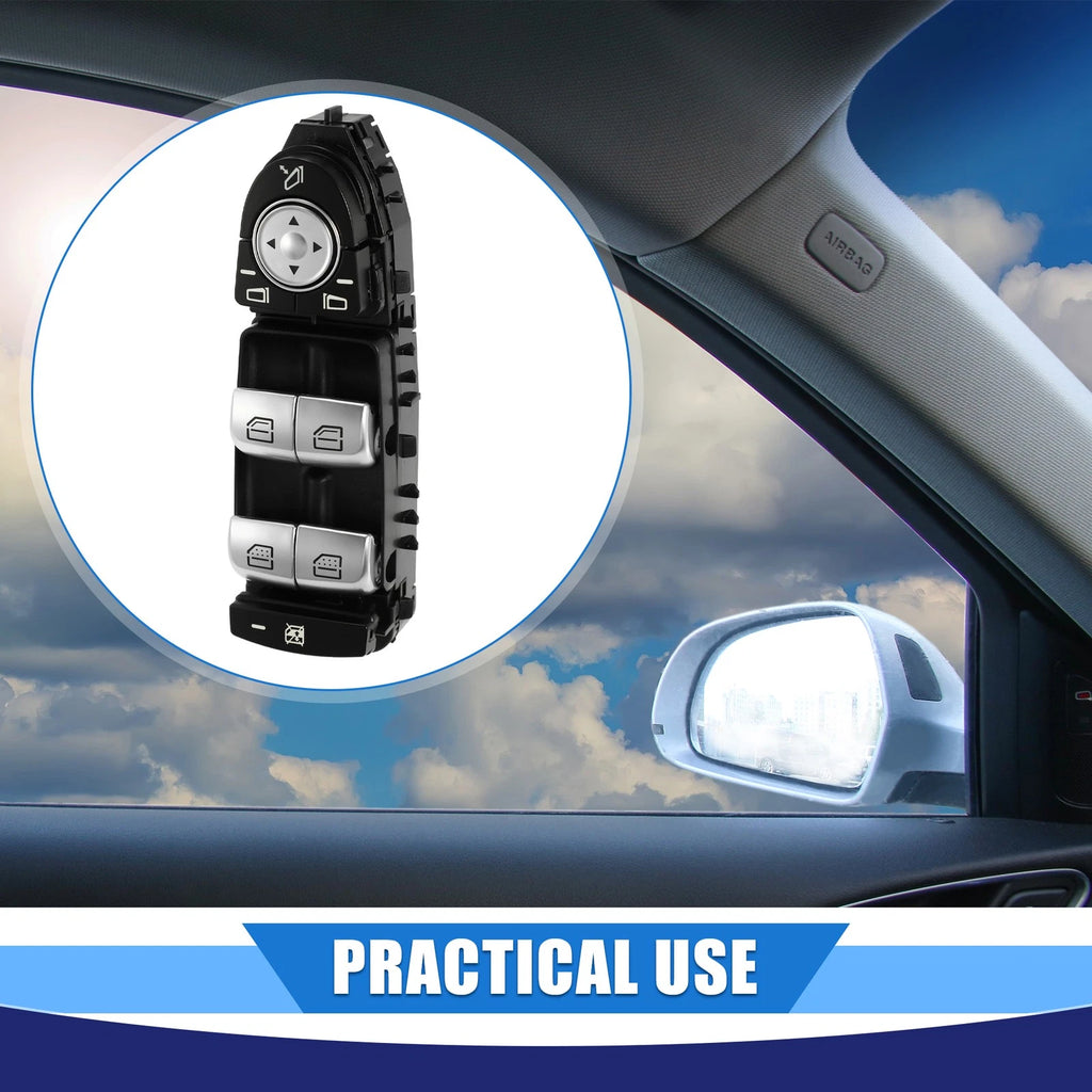 Window Control Switch 3 Pins Replacement for Mercedes S500 (2013–2017)