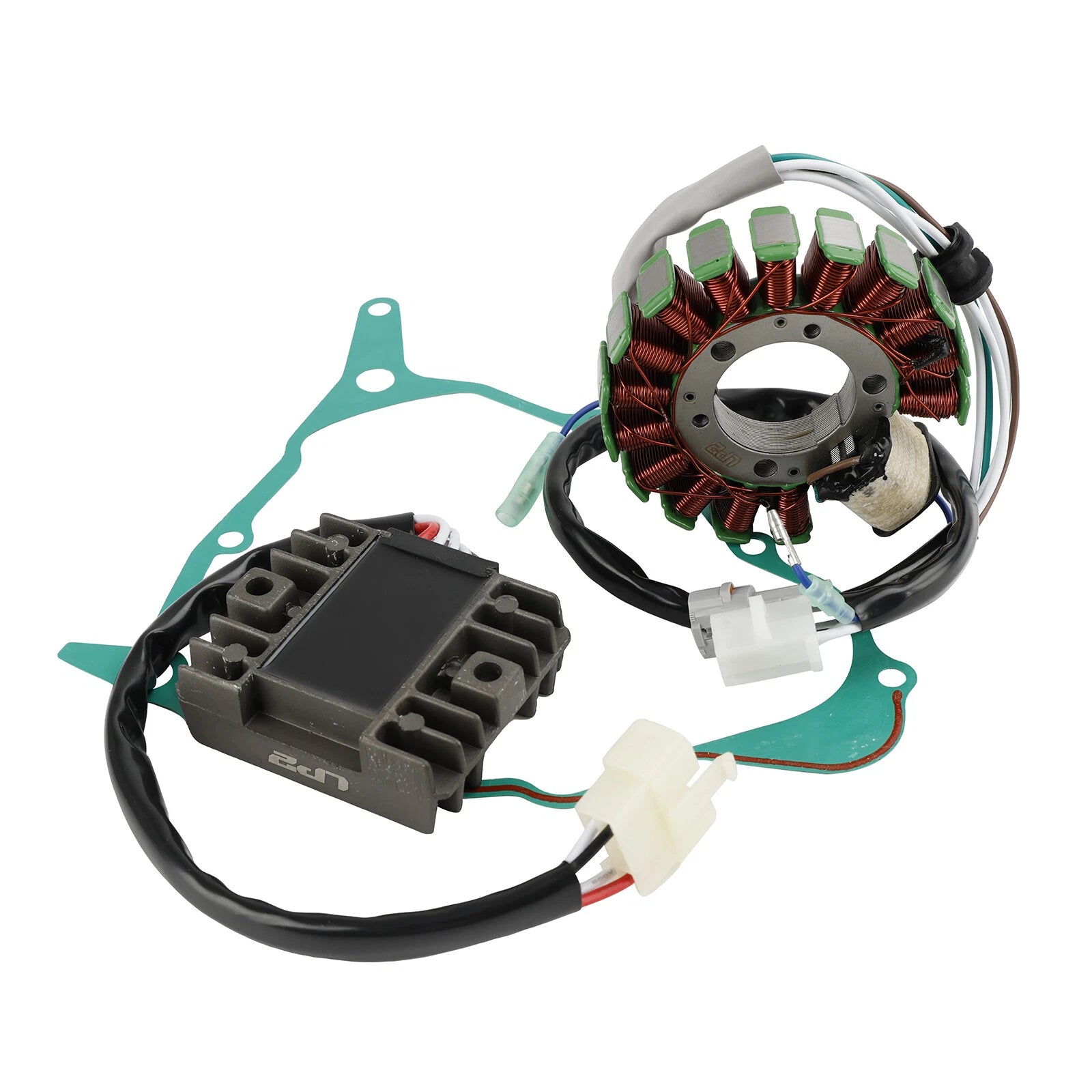 Stator, Regulator Rectifier, Gasket for Yamaha SR125 (1997–2000)