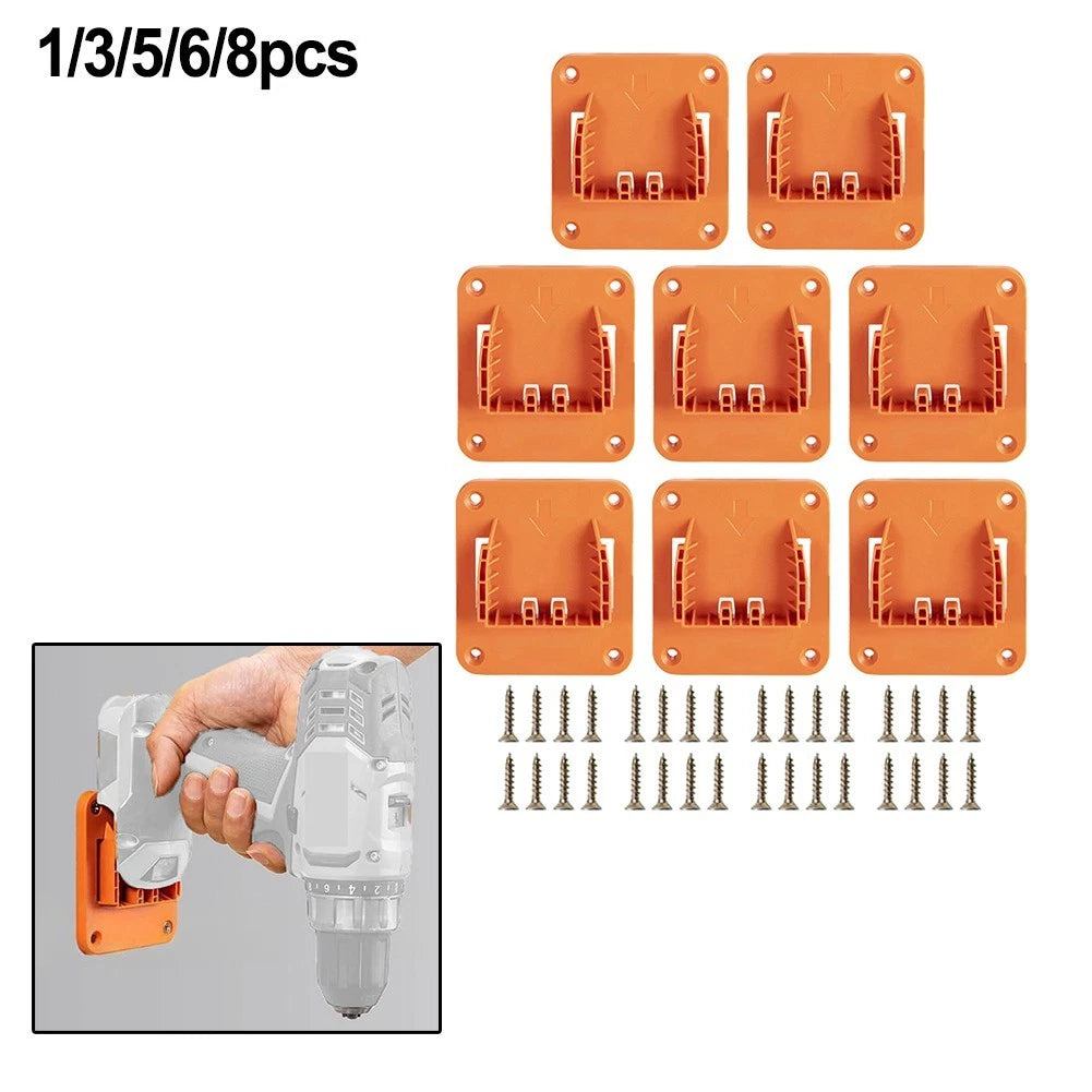 Drill Mount Holder with Screws for RIDGID 18V Li-ion Tools (1-8 Pack)