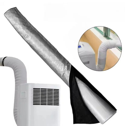 Portable AC Hose Insulation Cover with Aluminum Foil Cotton Oxford Cloth