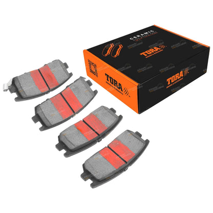 4x4 Rear Disc Brake Pads Set for Mitsubishi Pajero (1991–2000)
